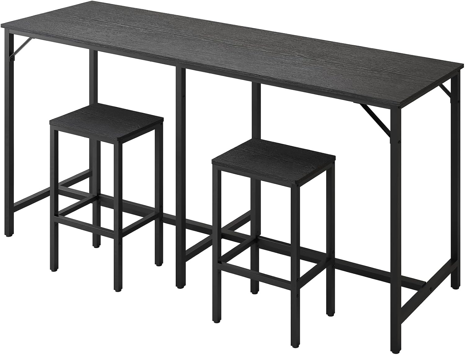 Home Bar And Counter - Bar Table Chairs Set Counter Height