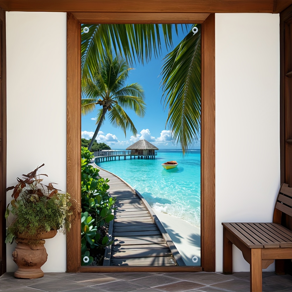 2D door curtain, 1 piece. Cari - Home Bargains 评论和价格