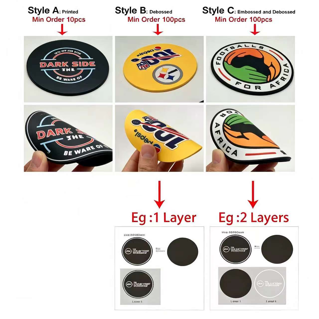 Custom Any Shape Rubber Cup Co - Bar Mat Rubber 评论和价格