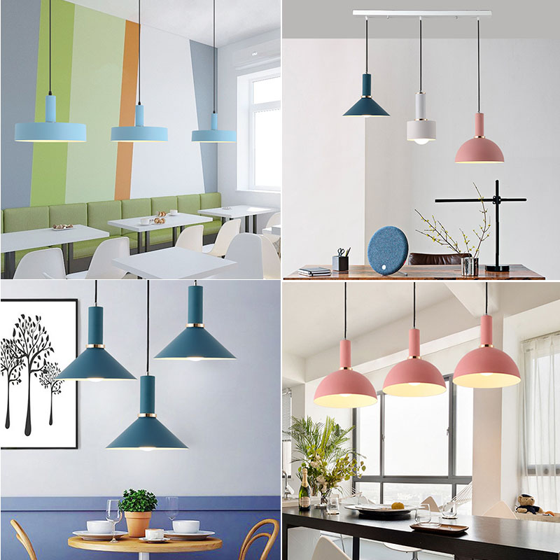 Nordic LED Pendant Lights Meta - Home Bar And Counter 评论和价格