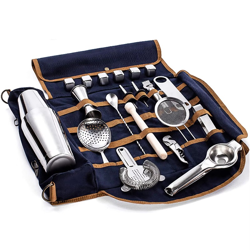 22-piece bartender kit: 800ml  - Boston Shaker Set 评论和价格