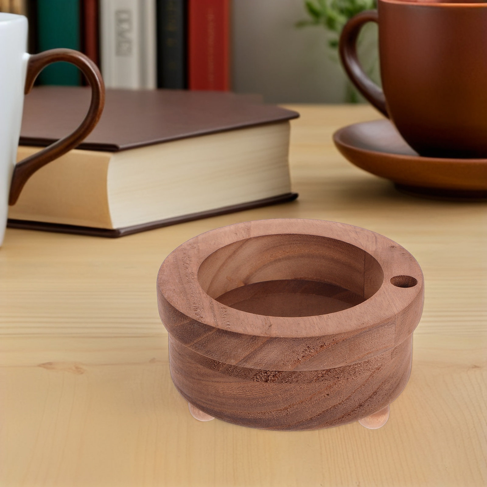 Wooden Cup Holder for Countert - Home Bar And Coffee 评论和价格