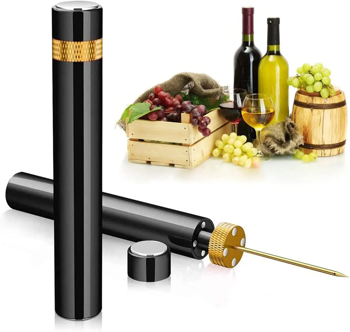 Air Pump Wine Bottle Opener Re - Wine Preservation Pump 评论和价格