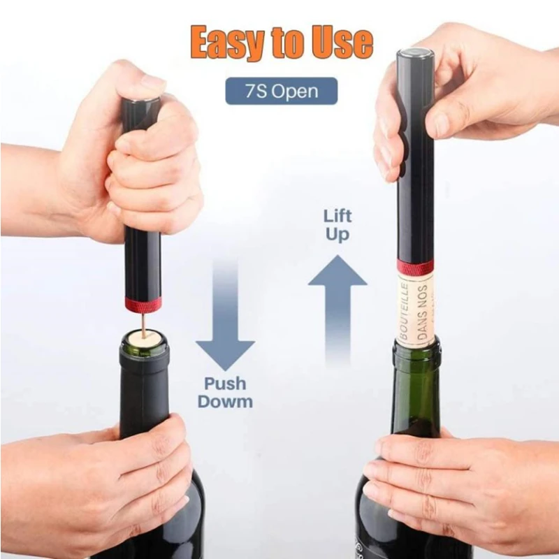Air Pump Wine Bottle Opener Re - Wine Preservation Pump 评论和价格