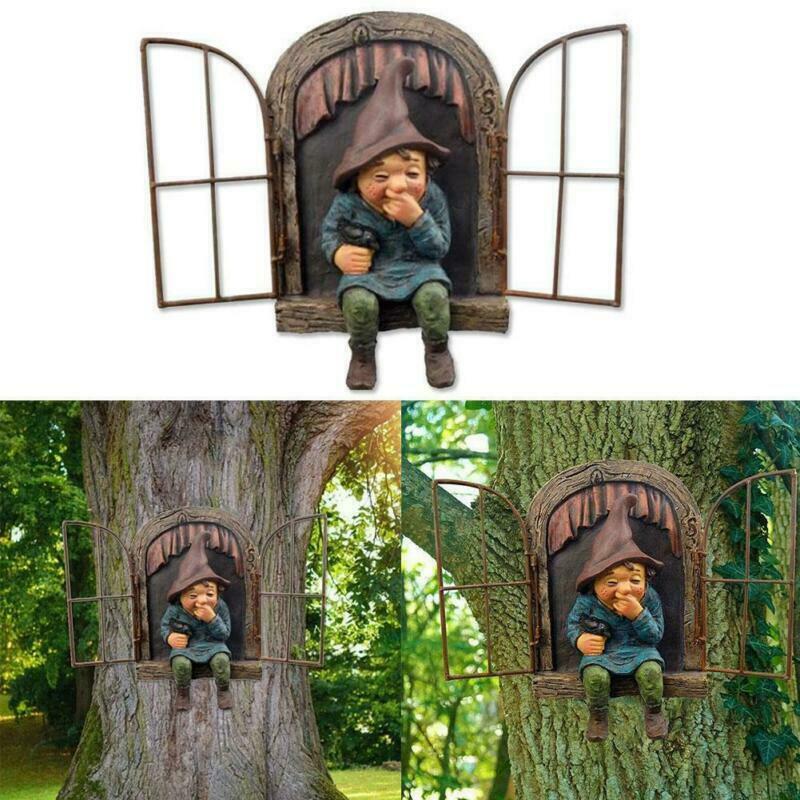 Naughty Garden Gnome Statue El - Home Bargains 评论和价格