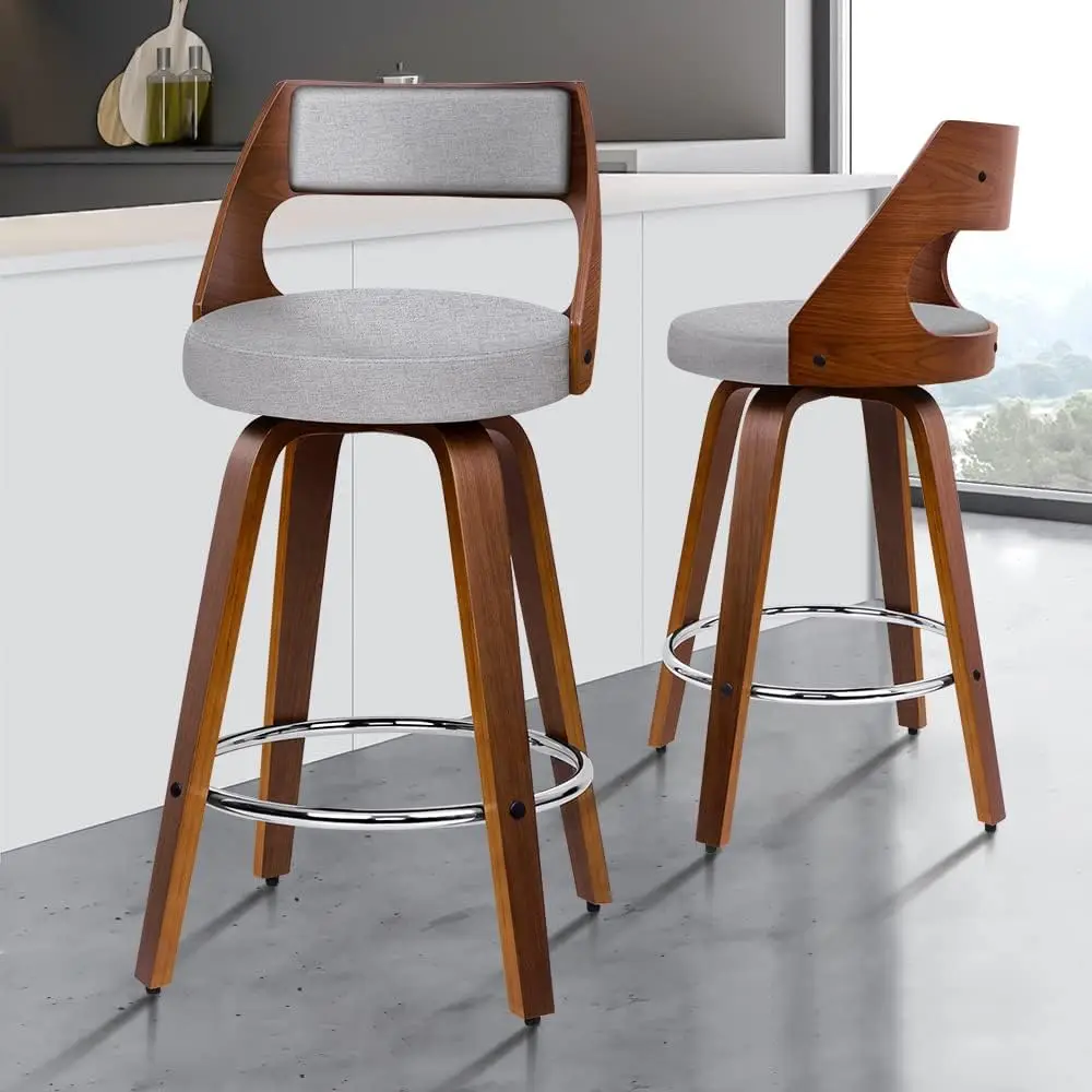 with Footrest and Adjustable L - Home Bar And Counter 评论和价格