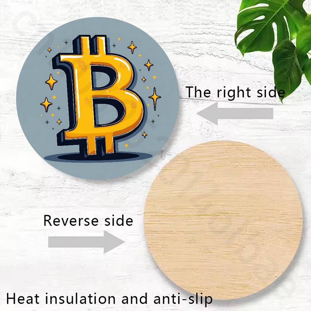 Bitcoin Cryptocurrency Btc Woo - Bar Mat Rubber 评论和价格