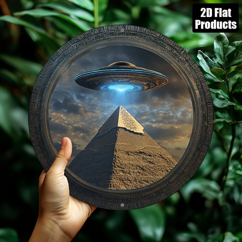 Pyramid UFO Theme Round Alumin - Home Bar Accessories 评论和价格