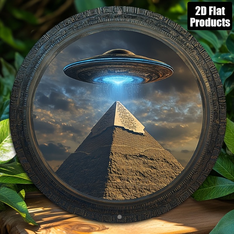 Pyramid UFO Theme Round Alumin - Home Bar Accessories 评论和价格
