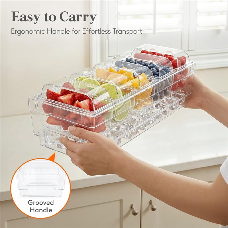 A27F-For Bar Supplies Taco For - Garnish Tray Set 评论和价格