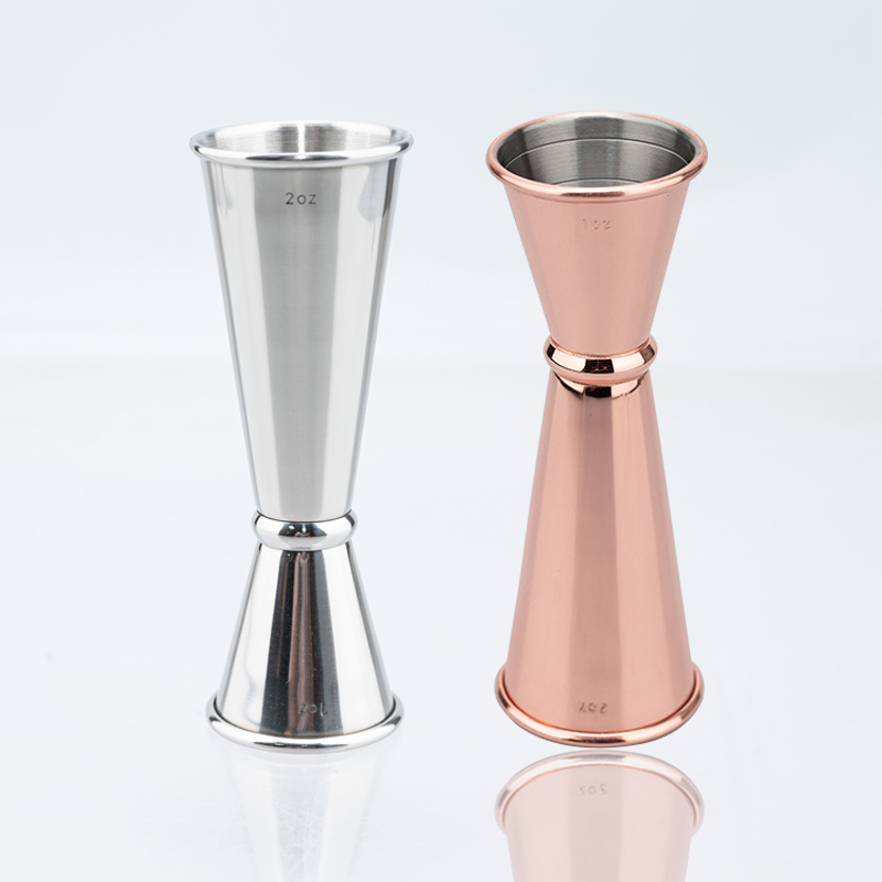 Stainless Steel Double Jigger  - Bitters Bottle Set 评论和价格