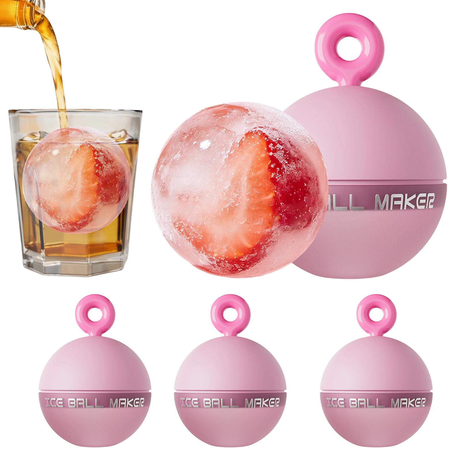 Ice Sphere Mold 2.6 Inch 4 Pie - Ice Mold Sphere 评论和价格