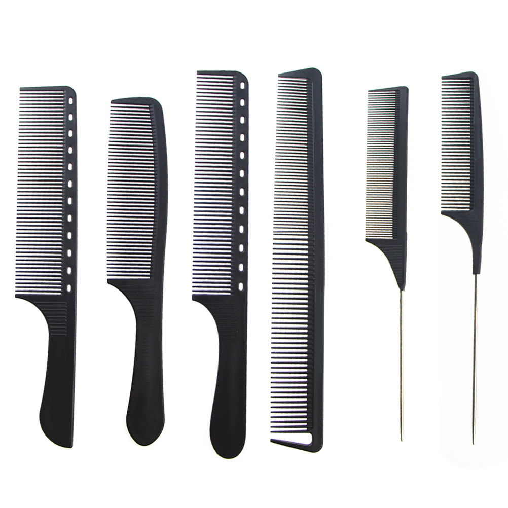 6Pcs Hair Comb Set Anti- Wet D - Home Barber 评论和价格