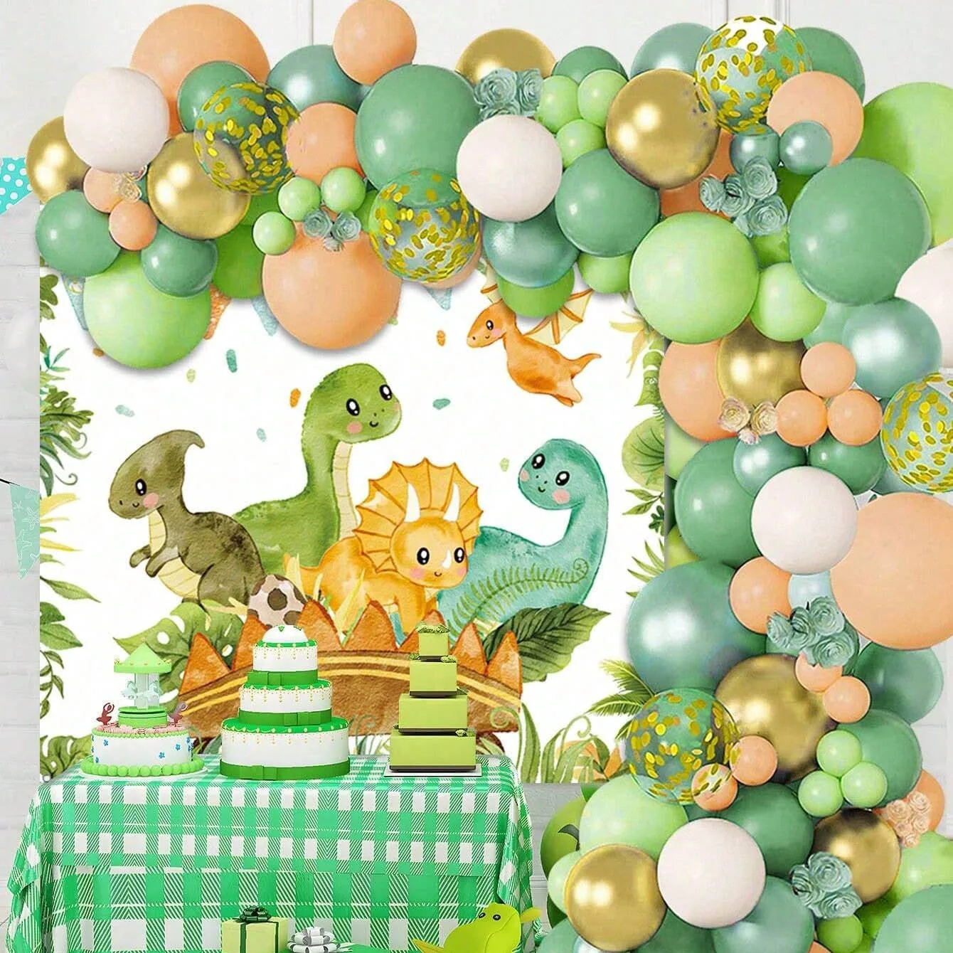 Dinosaur Balloon Set Arch for  - Home Bargains 评论和价格