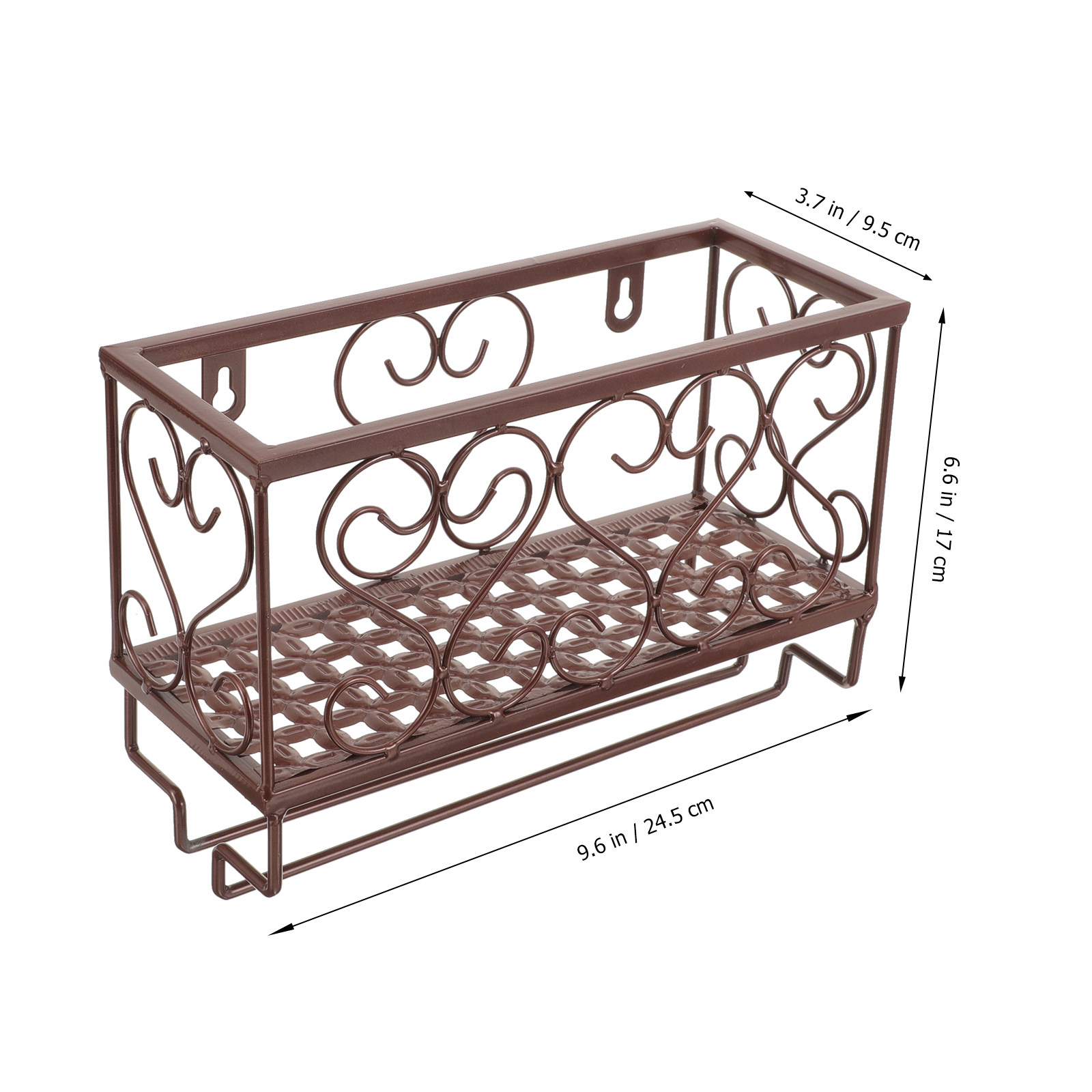 Space Saving Wall Mounted Wine - Home Bar Shelf 评论和价格