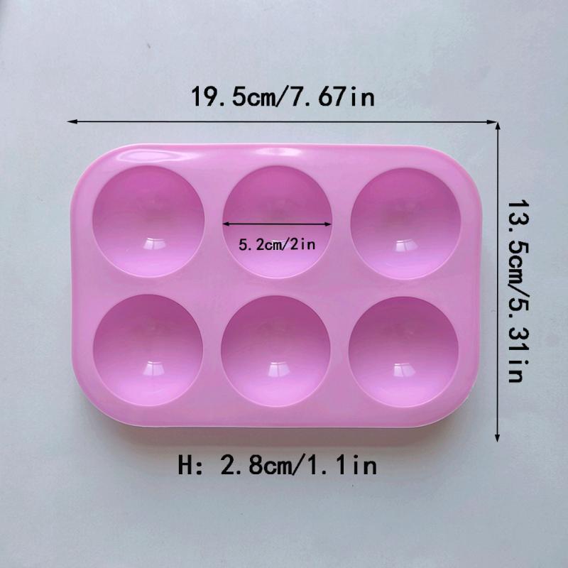 New 1Pcs Half Ball Sphere Sili - Ice Mold Sphere 评论和价格