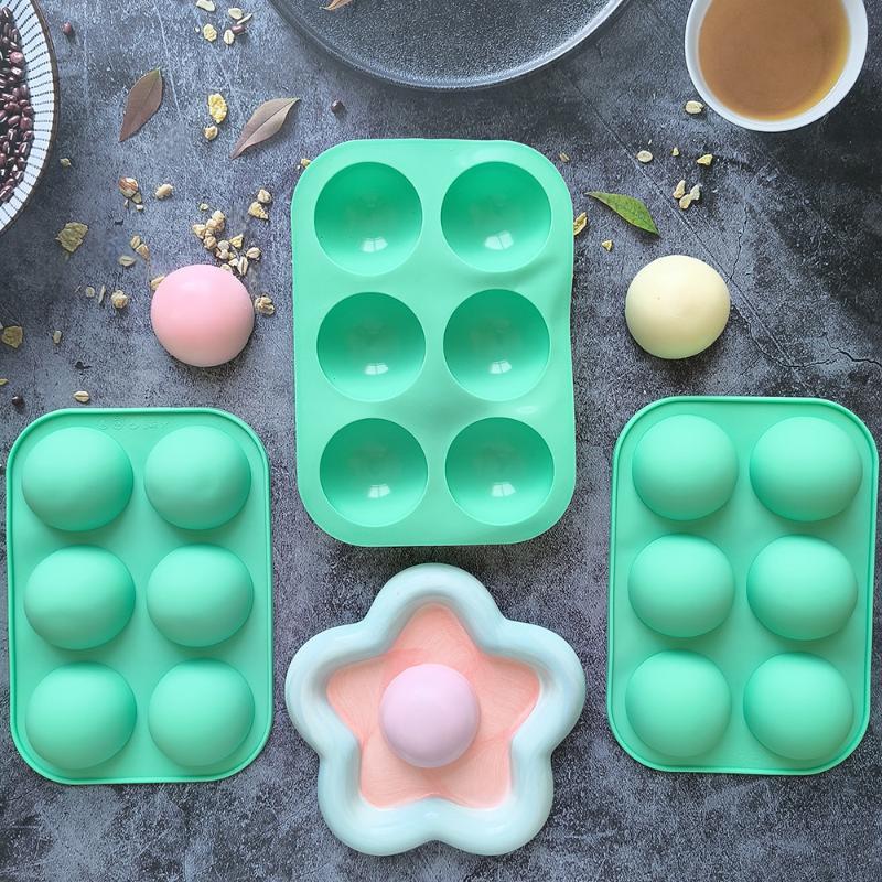 New 1Pcs Half Ball Sphere Sili - Ice Mold Sphere 评论和价格