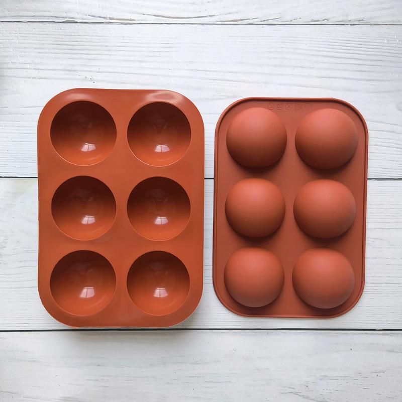 New 1Pcs Half Ball Sphere Sili - Ice Mold Sphere 评论和价格