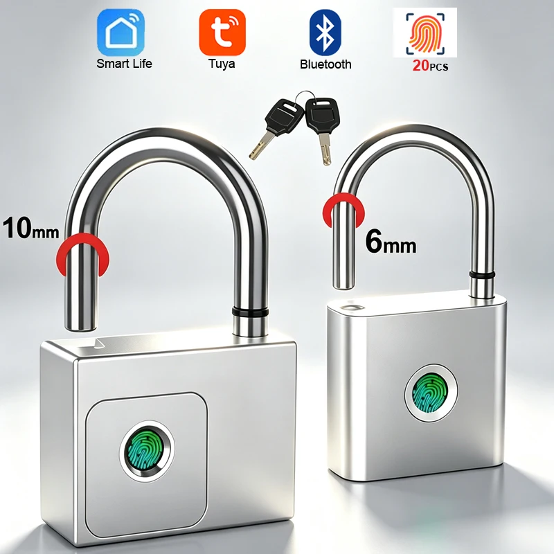 Fingerprint Padlock Bluetooth  - Home Bargains 评论和价格